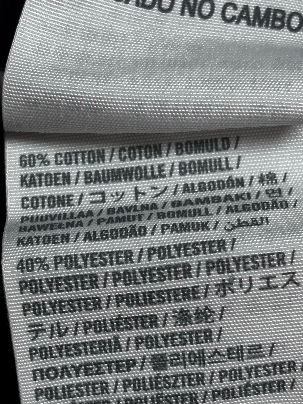 Hollister Navy Long Sleeve Tee with White Logo - Picture 4 of 7